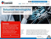 Tablet Screenshot of basenet.it