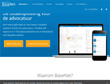 Tablet Screenshot of basenet.nl